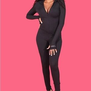 lucky label jumpsuit need gone !! cute for a date night out !!